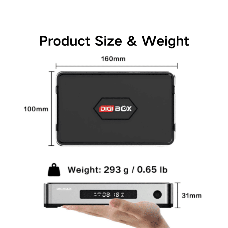 D6 MAX TV BOX - DIGIBOX Official Online Store